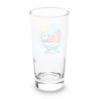 bugisショップの煌めくトロピカルバード🐦️ Long Sized Water Glass :back