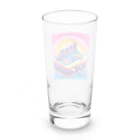 ドット職人のピクセルアート　レトロゲーム Long Sized Water Glass :back