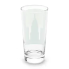 ASUTOMIのビルグッズ濃い緑色 Long Sized Water Glass :back