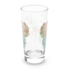 猫のきぬくんのお店のミルちゃん　ローズガーデンツアー Long Sized Water Glass :back