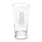 55kuronekoの黒猫に翼 Long Sized Water Glass :back