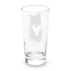 kinako-japanのくつした猫のくろみつ Long Sized Water Glass :back