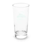 mahaloha808のmahaloha 丸ロゴ Long Sized Water Glass :back