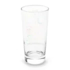 にゃんまるけのカラフルまるけ Long Sized Water Glass :back