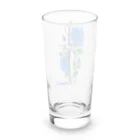 micyorina shopのmicyorina logo 『Blue』 Long Sized Water Glass :back