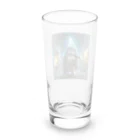 かわいい猫たちのボブニャーリー的な猫 Long Sized Water Glass :back