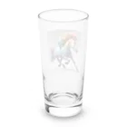 batabataのレインボーアニマル馬 Long Sized Water Glass :back