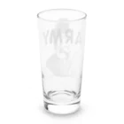 部屋とデニムとわたしのU.S.ARMYな聖徳太子さん Long Sized Water Glass :back