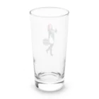 メメオカくん。のロゴ入りBitcheeeMouse③ Long Sized Water Glass :back