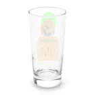 micyorina shopのmicyorina 「みちょ髭危機一髪」 Long Sized Water Glass :back