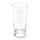 ハワイライフのアロハねこ Long Sized Water Glass :back