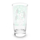 echicaのGreen Tree Black Bird Long Sized Water Glass :back