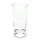 海の幸のクルーズ船 Long Sized Water Glass :back