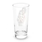 やまけんのかわいさ満点！子犬のハスキー！ Long Sized Water Glass :back