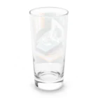 hono想(そう)イタグレ日記のホワイトタイガーのリラックスタイム Long Sized Water Glass :back