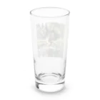 kokin0の水辺を走る犬 dog runnning on the water Long Sized Water Glass :back