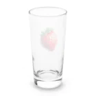 strawberry168のイチゴ柄 Long Sized Water Glass :back