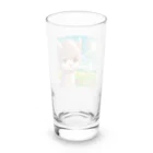 DQ9 TENSIのアニメ風アルパカ Long Sized Water Glass :back