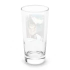 Ppit8のI live in Snow Mountain. Long Sized Water Glass :back