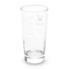 犬好きさんのためのTシャツ屋さんのコギケツ　オーダー Long Sized Water Glass :back