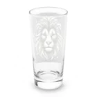 Ono_Mariaの百獣の王ライオン Long Sized Water Glass :back