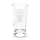 MsArtShopのENTJのトイプードル Long Sized Water Glass :back