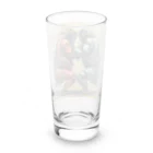 thedarkesthourの相撲をする人型ロボットたち Long Sized Water Glass :back