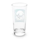 ココナッツアイランド©️のジンベイザメ Long Sized Water Glass :back