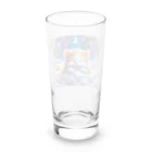 raio-nの夢見る雲の上の小さな猫 Long Sized Water Glass :back