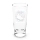 キャットパラダイス☆彡のユニ猫　宇宙空間 Long Sized Water Glass :back