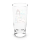 trypsin8080の浜辺のカフェで Long Sized Water Glass :back