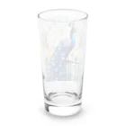 タカヤマ・サイトの錦上添花・孔雀 Long Sized Water Glass :back