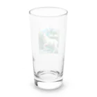 kazu_gの森は生きている「宝石」です！静寂を貴方の声で守ってください！（濃色用） Long Sized Water Glass :back