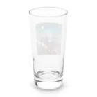 Teesignsの月夜に輝く未来都市 Long Sized Water Glass :back