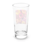 オンラインショップイエローリーフの色鮮やかな花 Long Sized Water Glass :back