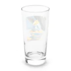 かるるんショップのかき氷シリーズ　ブルーハワイとマンゴー Long Sized Water Glass :back