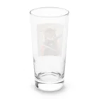 AQUAMETAVERSEの猫サムライ・ミケ　Tomoe bb 2712 Long Sized Water Glass :back