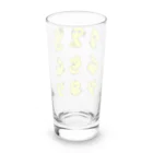 mayumayu-の🐤数字アヒル🐤 Long Sized Water Glass :back