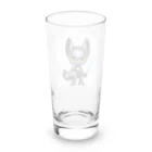 ゆうちゃんNFTいいねの耳長フェネックちゃんヒーローバージョン Long Sized Water Glass :back