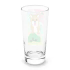 Lily bird（リリーバード）のにこにこ柴犬 和柄② Long Sized Water Glass :back