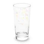 約束の場末×はとみ図案のいぬきんぐCOLORFUL Long Sized Water Glass :back