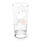 Cɐkeccooのおばけちゃんばぁ!(Boo!ゴースト)カラフル Long Sized Water Glass :back