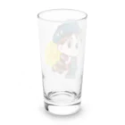 堀越ヨッシーのお店（SUZURI支店）の邦子は、ハチミツ大好き♩ Long Sized Water Glass :back