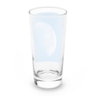 まつりの青の下弦の月 Long Sized Water Glass :back