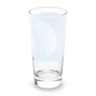 まつりの青の下弦の月 Long Sized Water Glass :back