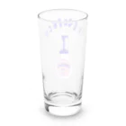 NIKORASU GOのユーモアデザイン「ぺこぺこ」 Long Sized Water Glass :back