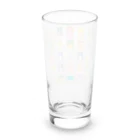 カエルたんのお店のカエルたんが整列 Long Sized Water Glass :back