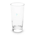 ぶるーの薬のアンテナ Long Sized Water Glass :back