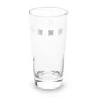 cosmicatiromの手裏剣　灰桃 Long Sized Water Glass :back