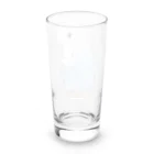 まめるりはことりのおしゃまな止まり木セキセイインコちゃん【まめるりはことり】 Long Sized Water Glass :back